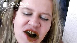 Extreme scat food fetish