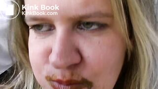 Extreme scat food fetish