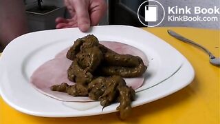Extreme scat food fetish