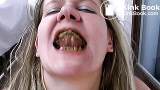 Extreme scat food fetish