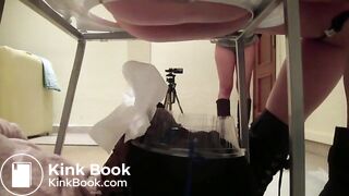 4 Girls use him for toilet