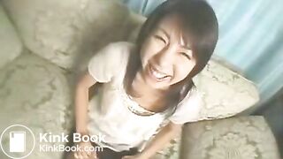 Asian girl nice poo