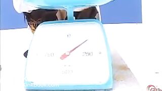 Sexy Japanese girls pooping in close up