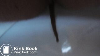 My sister pooping in our toilet