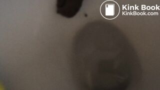 My sister pooping in our toilet