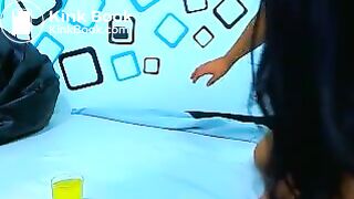 Busty latina scrapping for fresh shit