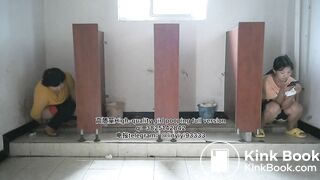 Beautiful girl poops in the toilet 67