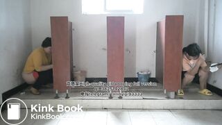 Beautiful girl poops in the toilet 67