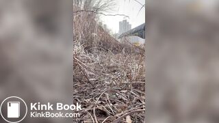 Korean Student Outdoors Diarrhea