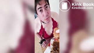 French slave eat shit