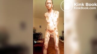 shit wanking and nude