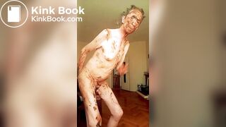 shit wanking and nude