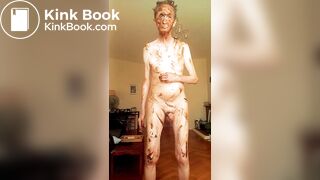 shit wanking and nude