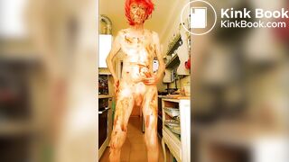 shitting in my kitchen