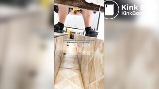 Beautiful girl poops in the toilet 75