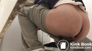 Asian Guy Squat Toilet Diarrhea