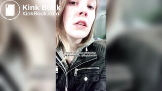 The girl's beautiful tongue and saliva 2