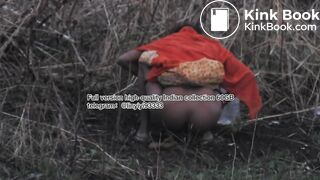 Beautiful girl poops in the toilet 88