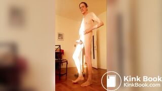 wearing a sexy revealing short