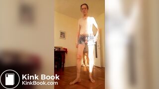 wearing a sexy revealing short