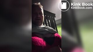 Fat Gay Kenneth Evensen Play with Shit