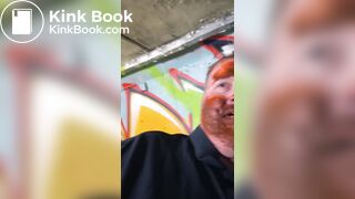 Kenneth Evensen Walks the Streets Covered in Shit