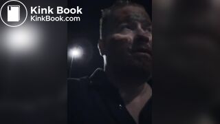 Kenneth Evensen Walks the Streets Covered in Shit