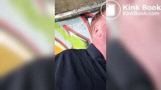 Kenneth Evensen Walks the Streets Covered in Shit