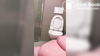 Public Toilet Pig Kenneth Evensen Eats Shit and Covers Himself