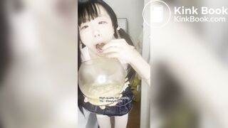 Super beautiful student vomiting customization