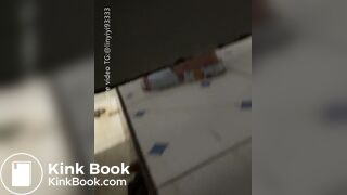 Beautiful woman poops in the toilet 2