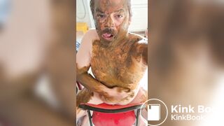 Scat fuck machine