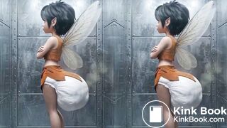 Captive Crysta (watch on your phone!) (Side-by-side 3D)