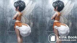 Captive Crysta (watch on your phone!) (Side-by-side 3D)