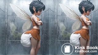 Captive Crysta (watch on your phone!) (Side-by-side 3D)