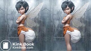Captive Crysta (watch on your phone!) (Side-by-side 3D)