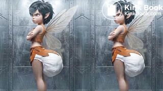 Captive Crysta (watch on your phone!) (Side-by-side 3D)