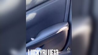 BBW Leaves A Huge Pile of Shit On Side of Car
