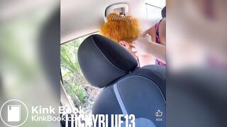 BBW Leaves A Huge Pile of Shit On Side of Car