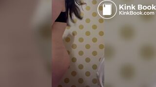 Girl poops against the wall (3/17/26)