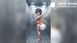 Captive Crysta (watch on your phone!) (Anaglyph 3D)