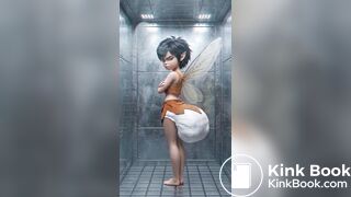 Captive Crysta (watch on your phone!) (Anaglyph 3D)