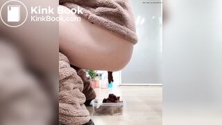 Large amounts of feces from Asian women