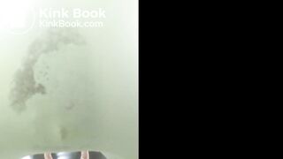 Unexpected Mess During her Workout