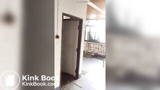 GERMAN GIRL POOPING IN AN ABANDONED BUILDING