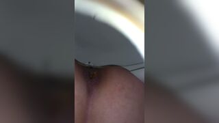 good soft poop from girl with nice ass