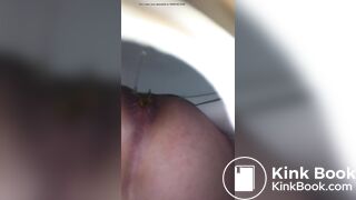 good soft poop from girl with nice ass