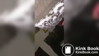 Thick booty feeding mouth