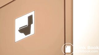 Girl couldn’t get to the toilet in time