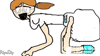 Diaper girl animation - video 3